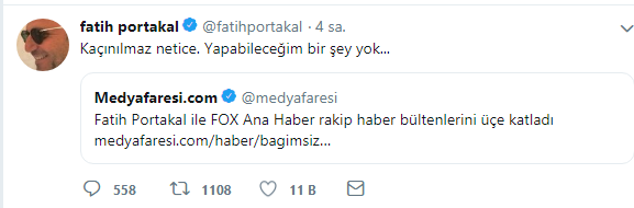 Fatih Portakal'ın paylaşımı beğeni yağmuruna tutuldu - Resim : 1