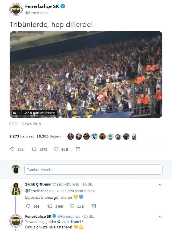 Fenerbahçe, transferi Twitter'dan duyurdu! - Resim : 1