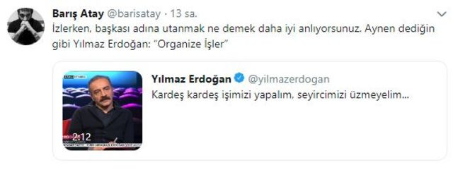 Barış Atay'dan Yılmaz Erdoğan'a tepki: Yazık sana, utanmaz! - Resim : 3
