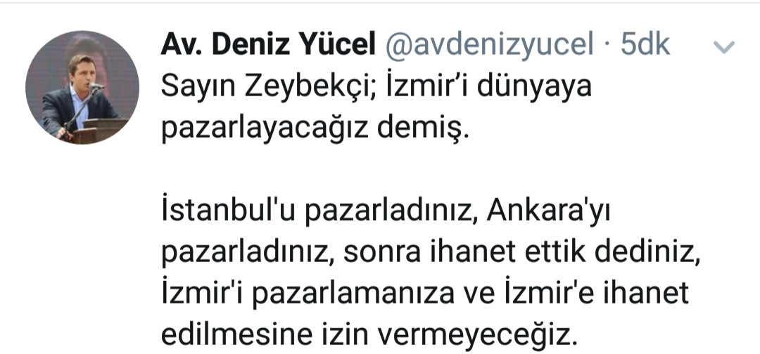 Nihat Zeybekçi'ye sert yanıt: Pazarlamanıza izin vermeyeceğiz - Resim : 1