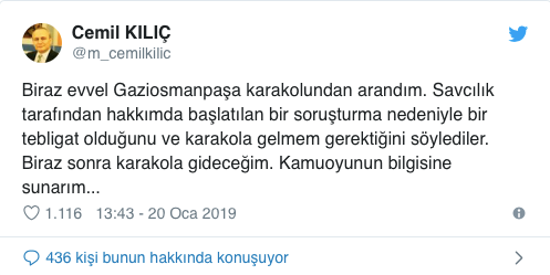 Cemil Kılıç hakkında soruşturma başlatıldı - Resim : 1