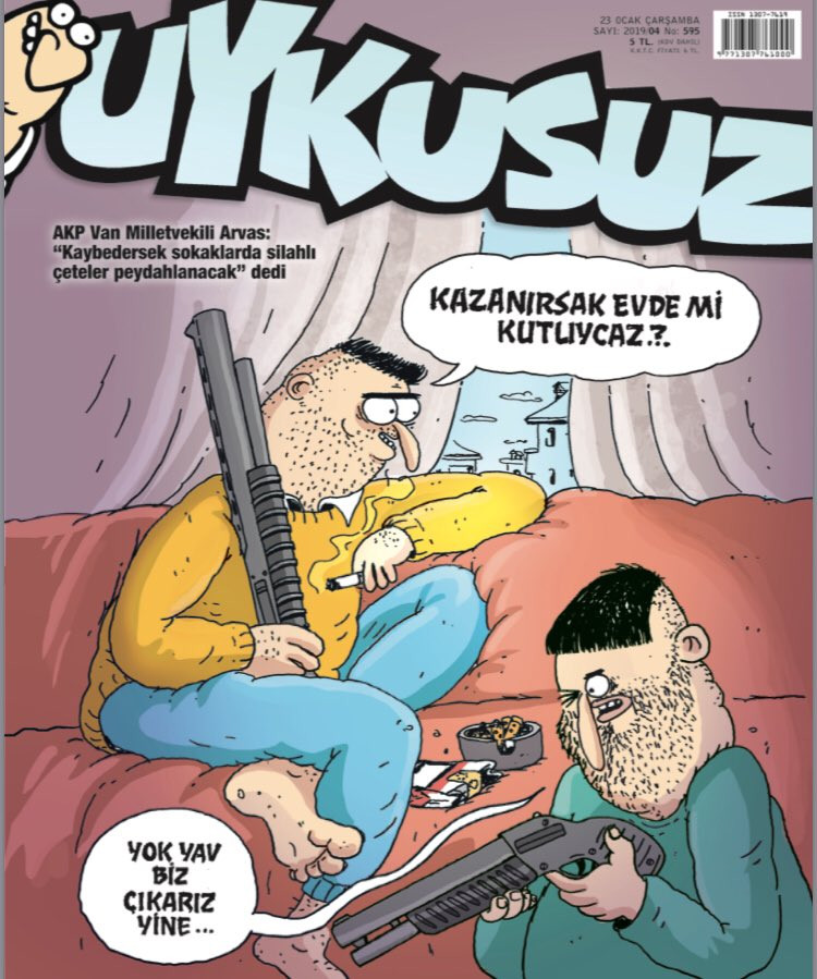 Uykusuz dergisinden AKP'ye kapaktan gönderme - Resim : 1