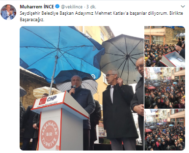 Muharrem İnce'den Mehmet Katlav'a destek - Resim : 1