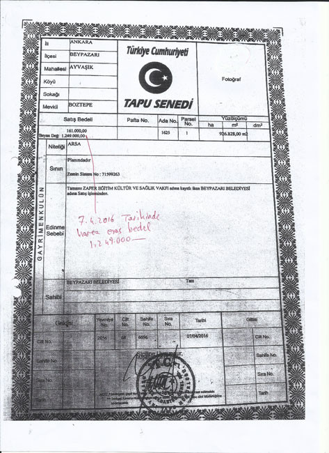 Melih Gökçek'in Mansur Yavaş iddialarını fos çıkartan belgeler - Resim : 5