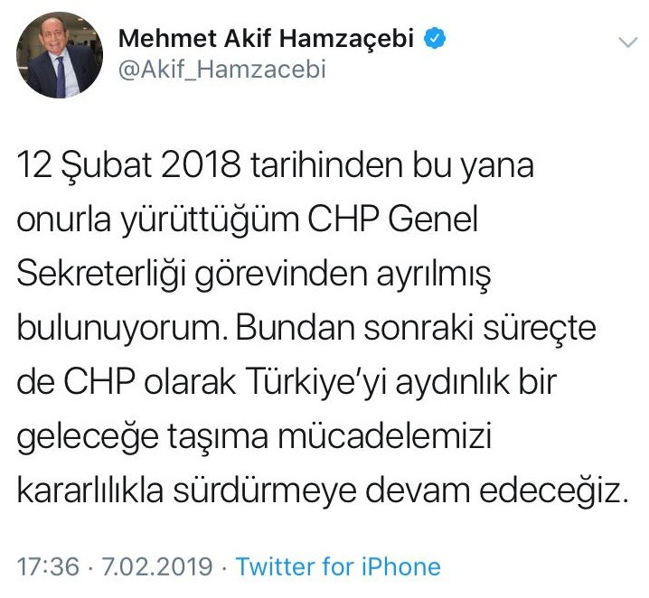 CHP'yi sarsan istifa! - Resim : 2