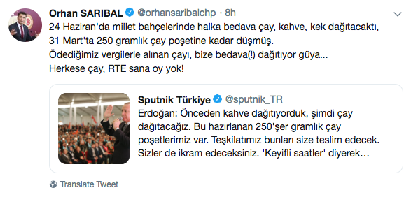 'Erdoğan 24 Haziran'da kahve demişti... 250 gramlık çaya kadar düşmüş' - Resim : 1