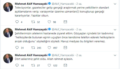 CHP'li Hamzaçebi'den düşen helikopter hakkında flaş iddia - Resim : 1