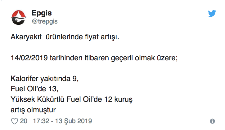 Akaryakıta zam geldi! - Resim : 1