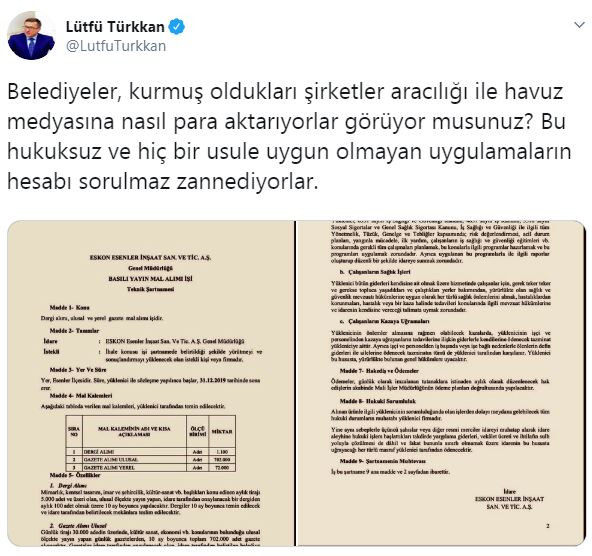 'Havuz medyasının suyu AKP'li belediyelerden'' - Resim : 1