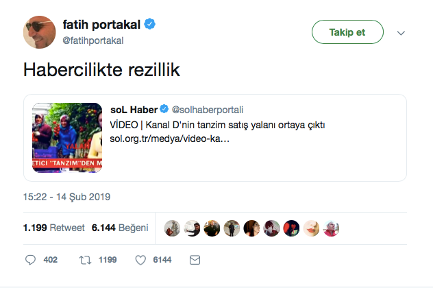 Fatih Portakal'dan Kanal D'ye: Rezillik! - Resim : 2