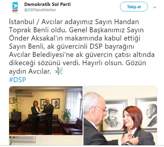 Handan Toprak DSP'de - Resim : 1