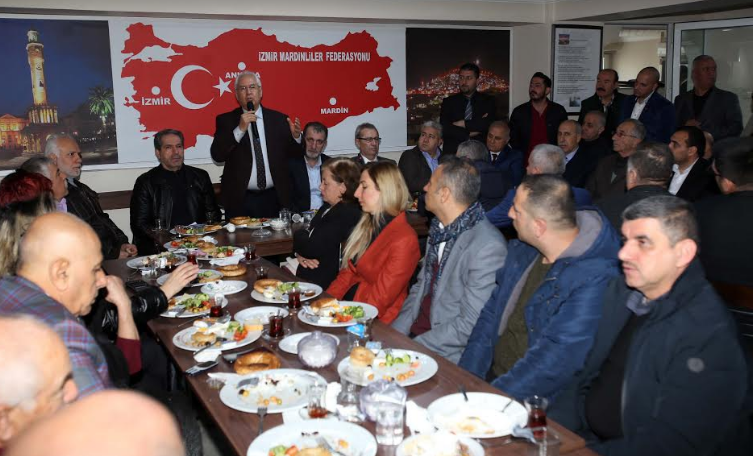 CHP'li Selvitopu'na İzmir Mardinliler Federasyonu’nda coşkulu karşılama - Resim : 2