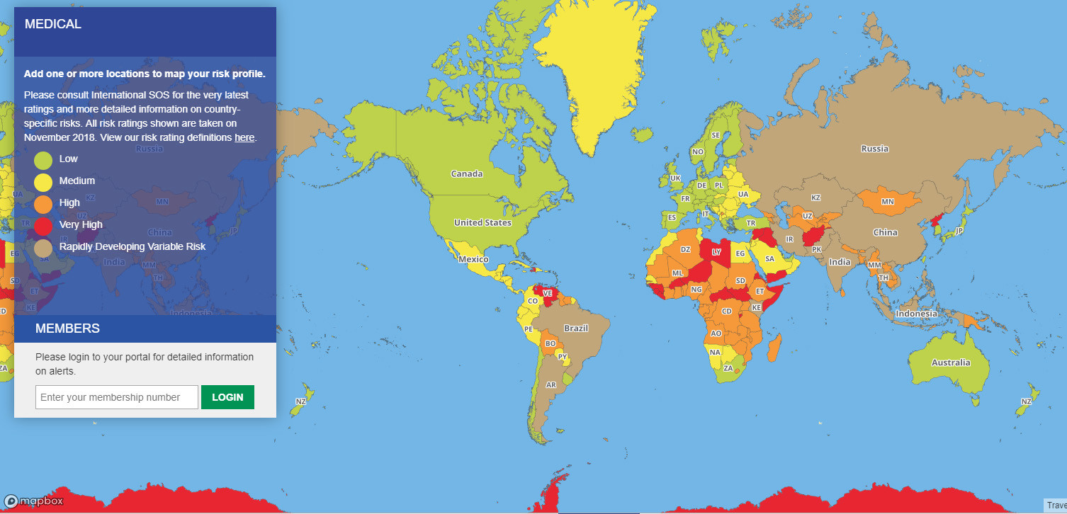 Gezginler dikkat! Seyahat Risk Haritası yayınlandı - Resim : 2