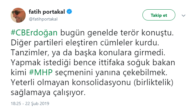 Fatih Portakal: Erdoğan'ın yapmak istediği... - Resim : 1