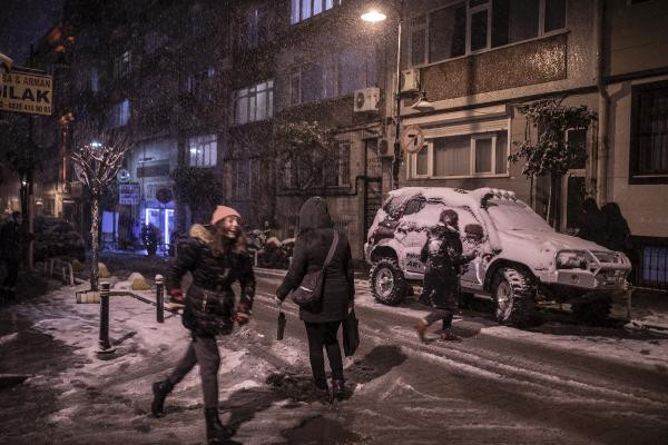 İstanbul'da kar etkisini arttırdı! Validen açıklama - Resim : 2