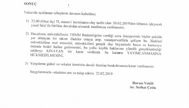 CHP'li vekilden Erdoğan'a 33 TL'lik tazminat davası - Resim : 7