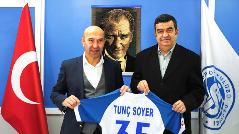 Tunç Soyer, İzmirspor ve ASKF'yi ziyaret etti - Resim : 1