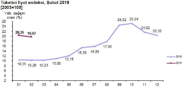 Şubat ayı enflasyon rakamları açıklandı! - Resim : 2