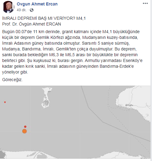 Bursa depremi sonrası Ahmet Ercan'dan kritik uyarı - Resim : 1