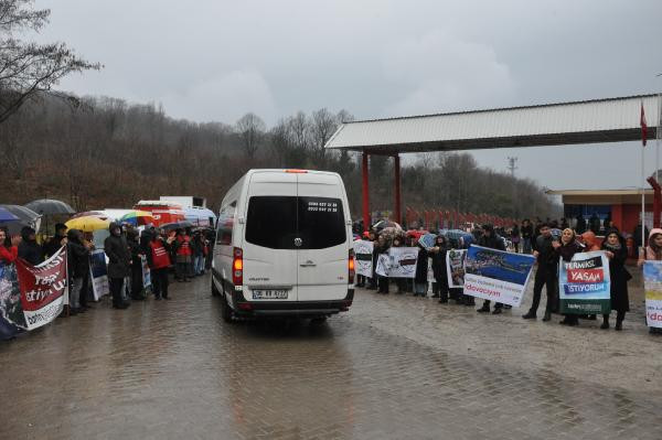 Amasra'da termik santralin kurulacağı alanda inceleme - Resim : 1