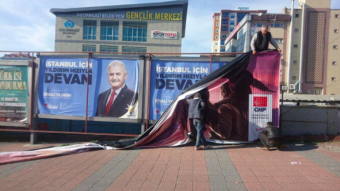 CHP Sultangazi pankart saldırısını kınadı