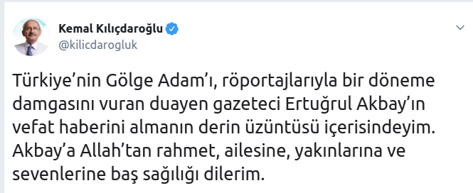 Kılıçdaroğlu Akbay ailesine başsağlığı diledi - Resim : 1