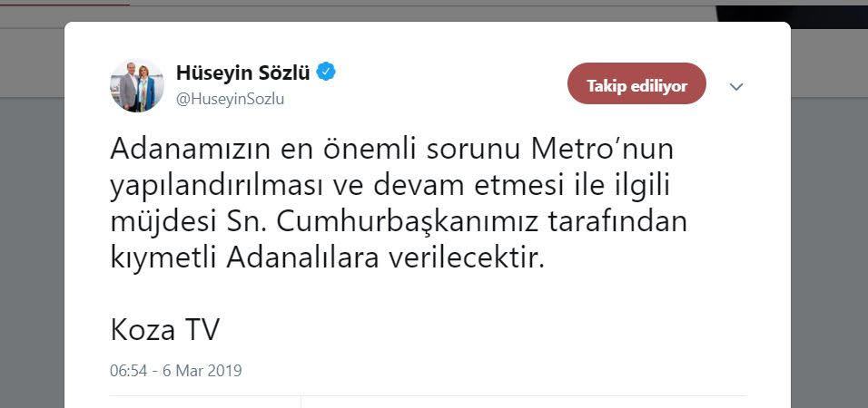 Hüseyin Sözlü'ye şok! 'Erdoğan açıklayacak' dedi ama... - Resim : 1