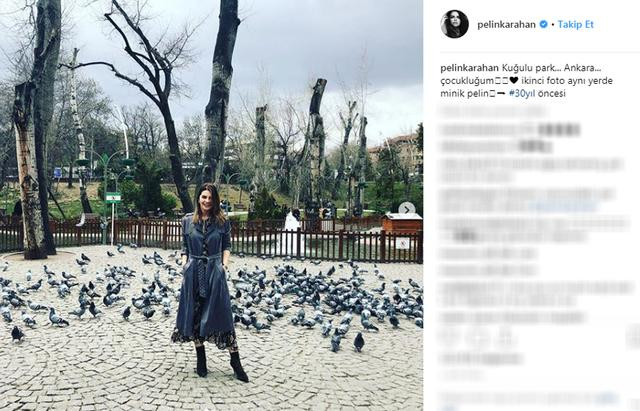 Pelin Karahan 30 yıl sonra aynı yerde poz verdi - Resim : 2