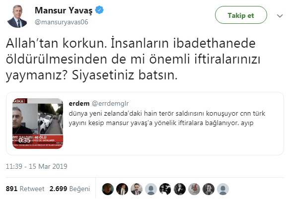 Mansur Yavaş'tan CNN Türk'e: Allah'tan korkun! - Resim : 1