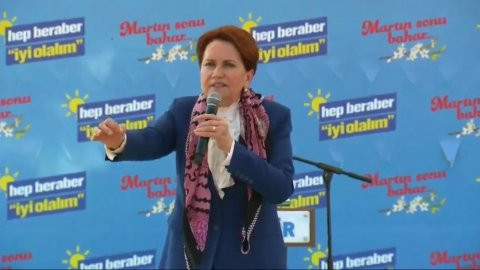 Meral Akşener: Erdoğan kendini tartıya koydu, son barutunu harcıyor