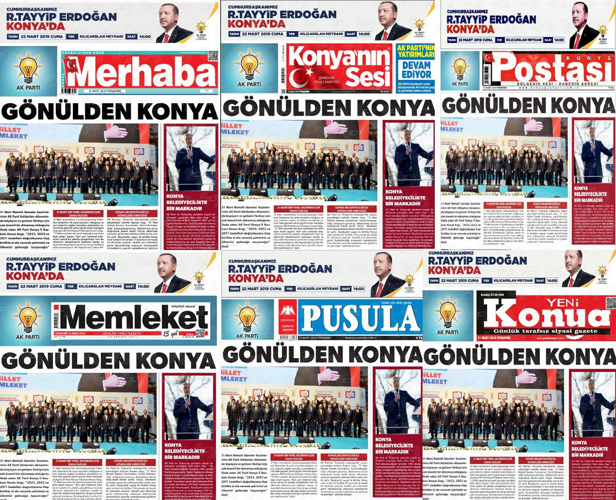 13 gazete aynı birinci sayfa ile çıktı - Resim : 1