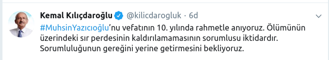 Kılıçdaroğlu'ndan Yazıcıoğlu mesajı: Sorumlu iktidardır - Resim : 1