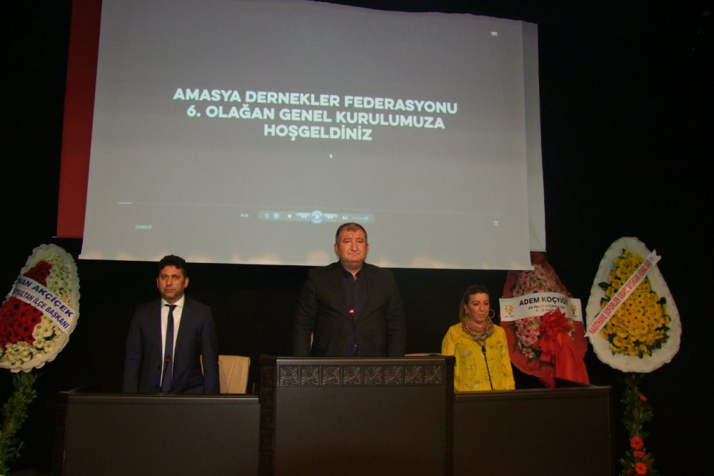 Saim Diken yeniden Amasya Dernekler Federasyonu Başkanı seçildi - Resim : 2