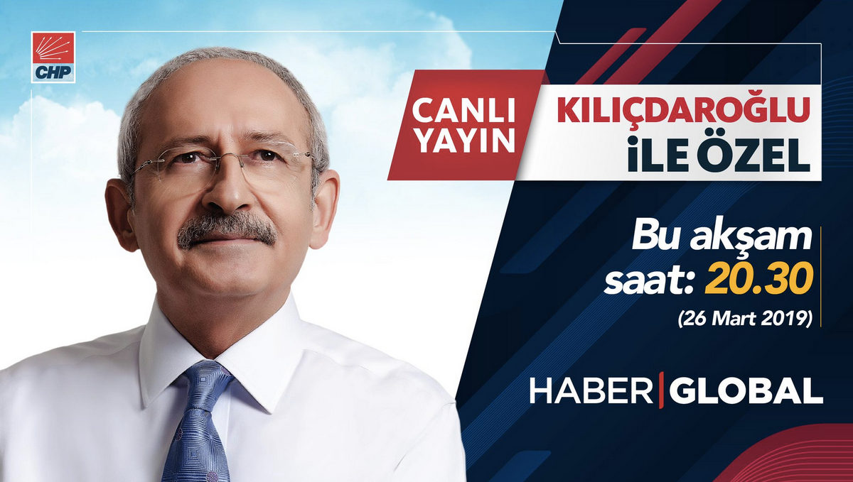 Kılıçdaroğlu Haber Global'e konuk olacak - Resim : 1