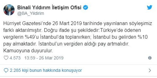 Hürriyet'ten Binali Yıldırım çarkı! Haberi değiştirdiler - Resim : 1