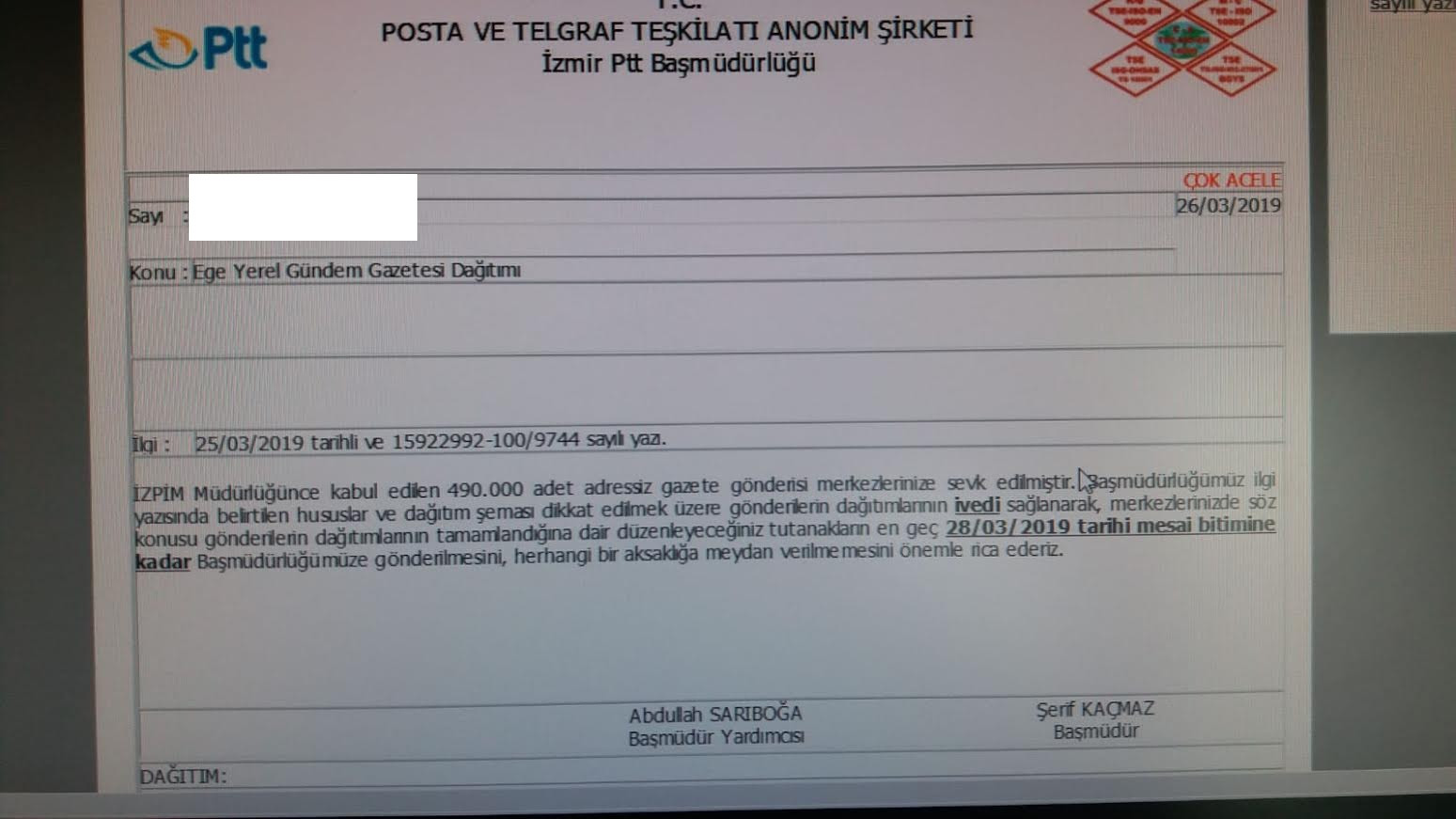 Skandal! Soyer ve Kocaoğlu'na PTT eliyle hakaret ve iftira - Resim : 1