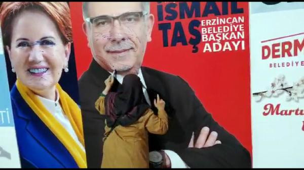 CHP'nin pankartına saldıran kişi hakkında yeni gelişme! - Resim : 1