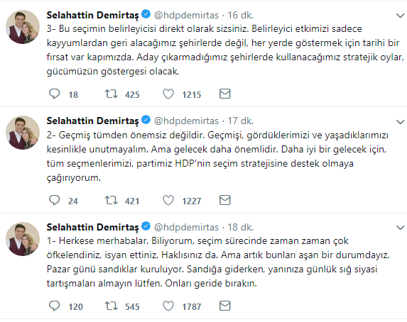 Selahattin Demirtaş: Sakın, 'Benim oyum neyi değiştirir ki' diye düşünmeyin - Resim : 2