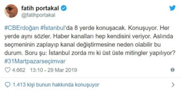 Fatih Portakal'dan Erdoğan'a çarpıcı 'İstanbul' sorusu - Resim : 1