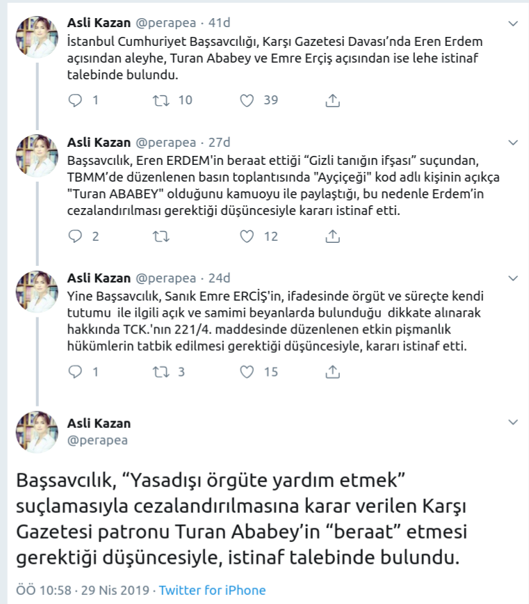 Başsavcılıktan Eren Erdem hakkında kritik istinaf talebi - Resim : 1