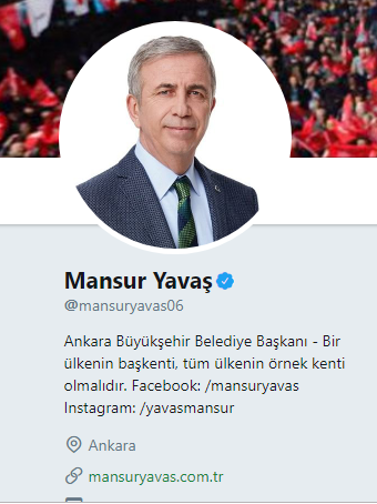 Mansur Yavaş, Twitter profilini güncelledi - Resim : 1