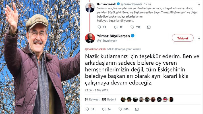 AKP’li Burhan Sakallı'dan Yılmaz Büyükerşen'e tebrik - Resim : 2