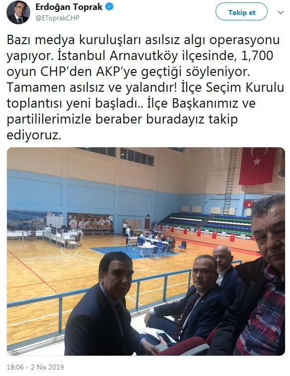 CHP'den 'Arnavutköy'de 1700 oy AKP'ye geçti' yalanı hakkında açıklama - Resim : 5