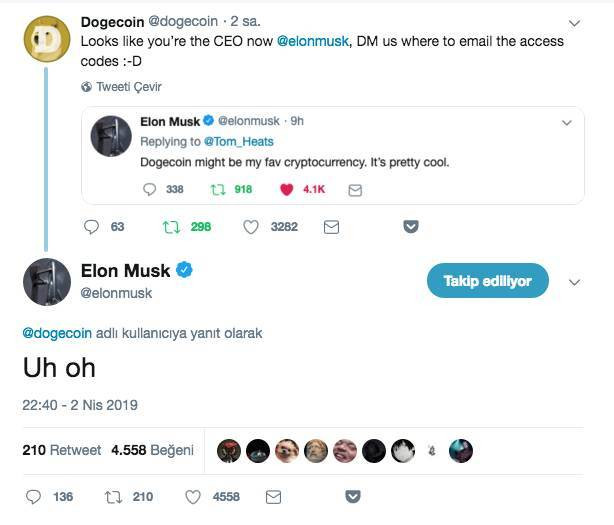Elon Musk, kripto para birimi Dogecoin’in CEO’su oldu - Resim : 3