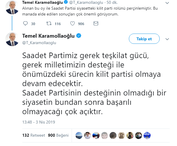 Temel Karamollaoğlu: Önümüzdeki sürecin kilit partisi... - Resim : 2