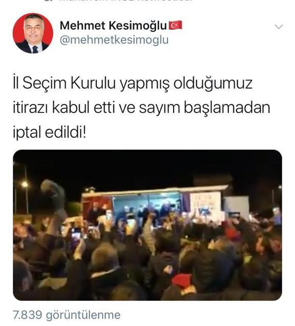 Oyların yeniden sayılmasına karar verilen Kırklareli'nde yeni gelişme - Resim : 1