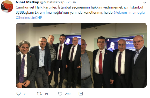 Eski bakandan Ekrem İmamoğlu'na destek - Resim : 2