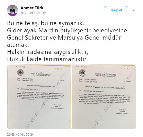 Ahmet Türk: Bu ne telaş, bu ne aymazlık - Resim : 1