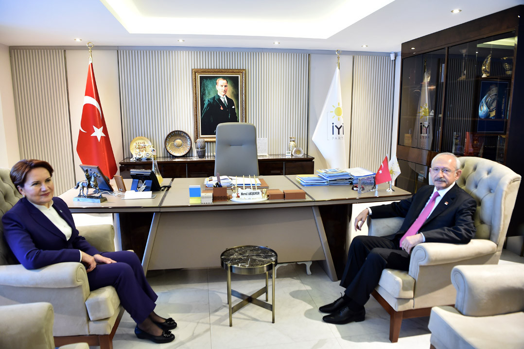 Kılıçdaroğlu'ndan Akşener'e ziyaret - Resim : 1