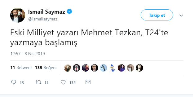 Milliyet'in eski yazarı T24'e geçti - Resim : 1